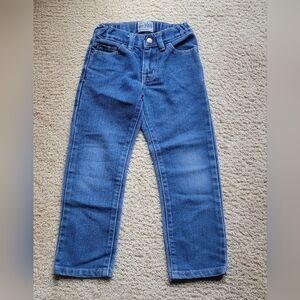 Children's Place Boys Skinny Jeans, Size 5, Adjustable Waist, Blue Denim Pants